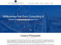 euroconsultingonline.de Webseite Vorschau