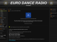 eurodance-radio.org Webseite Vorschau