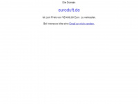 euroduft.de Webseite Vorschau
