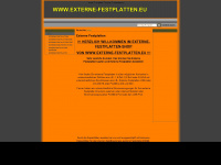 externe-festplatten.eu Webseite Vorschau