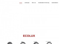 ecolux.de Webseite Vorschau