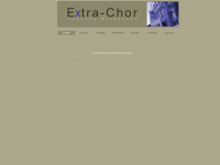 extra-chor.de Webseite Vorschau