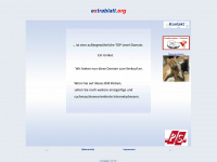 extrablatt.org Webseite Vorschau