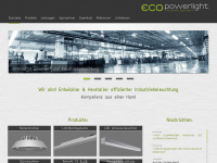 ecopowerlight.de Webseite Vorschau