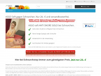 schnarchstop.com Webseite Vorschau