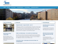 bdwi-online.de Webseite Vorschau