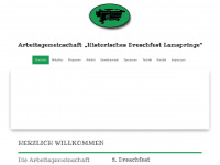 dreschfest-lamspringe.de Webseite Vorschau