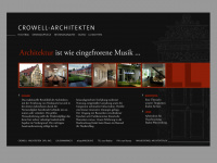 crowell-architekten.de Webseite Vorschau