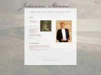 johannes-moesus.de Webseite Vorschau