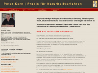 heilpraktiker-peter-kern.de Webseite Vorschau
