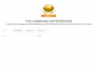 hawaiianexperience.spirit-of-aloha.de Webseite Vorschau