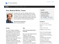 medizinjournalist.com Webseite Vorschau