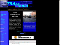 tramania.de Webseite Vorschau
