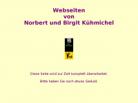 kuehmichel.com Webseite Vorschau