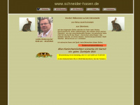schneider-hasen.de Webseite Vorschau