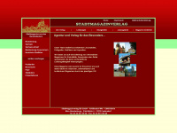stadtmagazinverlag.de Webseite Vorschau