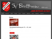 sv-brettheim.de Webseite Vorschau