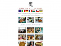 europa-culinaria.de Webseite Vorschau