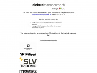 elektrokomponenten.ch Webseite Vorschau