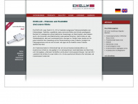 exxellin.com Webseite Vorschau