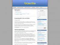 europablogde.wordpress.com Webseite Vorschau