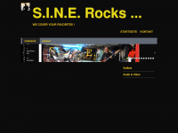 sine-rocks.ch Webseite Vorschau
