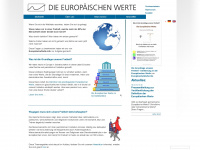 europaeischewerte.info Webseite Vorschau