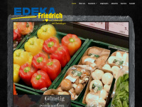 edeka-friedrich.de Webseite Vorschau