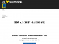 edeka-schmidt-kyritz.de Webseite Vorschau