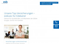 edeka-versicherungsdienst.de Webseite Vorschau