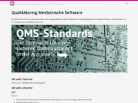 qms-standards.de Webseite Vorschau