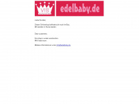 edelbaby.de Webseite Vorschau