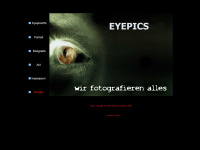 eyepics.de Webseite Vorschau