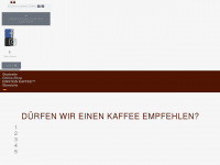 einstein-kaffee.de Webseite Vorschau