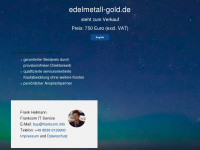 edelmetall-gold.de Webseite Vorschau