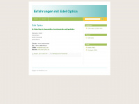 edeloptics.wordpress.com Webseite Vorschau
