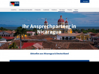 nicaragua.ahk.de Webseite Vorschau