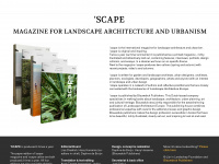scapemagazine.com Webseite Vorschau