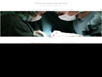 handchirurgie-hofbeck.de Webseite Vorschau