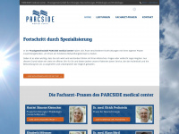parcside.info Webseite Vorschau