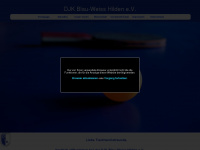 djk-blau-weiss-hilden.de Webseite Vorschau