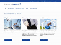 transparent-consult.com Webseite Vorschau