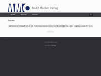 mmo-media.de Webseite Vorschau