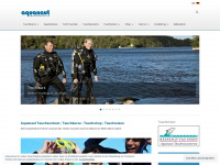 aquanaut.de Webseite Vorschau