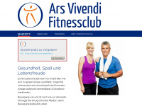 arsvivendi-fitness.de Webseite Vorschau