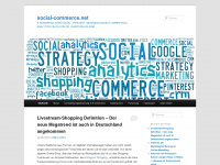 social-commerce.net Webseite Vorschau