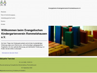 ev-kigaverein-rommelshausen.de Webseite Vorschau