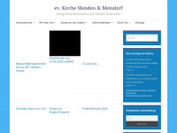 ev-menden-meindorf.de Webseite Vorschau