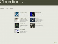 chordian.net Webseite Vorschau