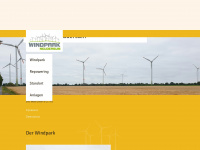 windpark-neudersum.de Webseite Vorschau